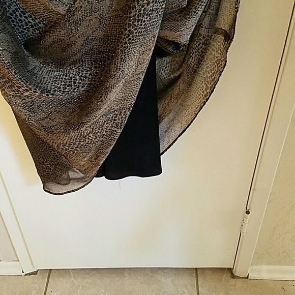 BETSY & ADAM BY JASLENE DRESS - Picture 4 of 9